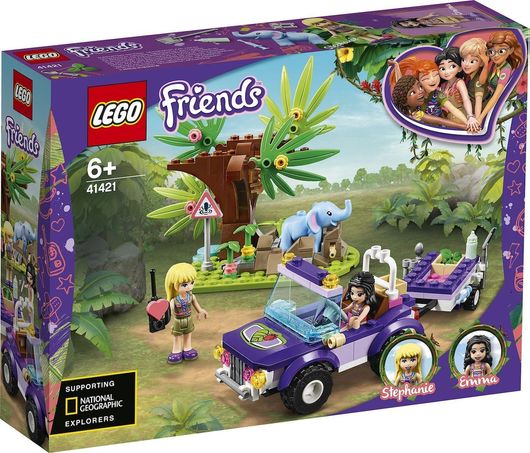 Lego Friends: Baby Elephant Jungle Rescue για 6+ Ετών #41421