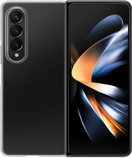 Θήκη Κινητού Back Cover για Samsung Galaxy Z Fold 4 Σιλικόνη Διάφανο