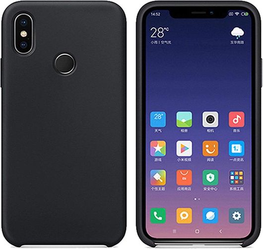 Θήκη Κινητού Back Cover για Xiaomi Redmi Note 7 Σιλικόνη Μαύρο