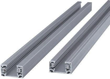 Ράγα Φωτισμού Μοναφασική Γκρι 2m