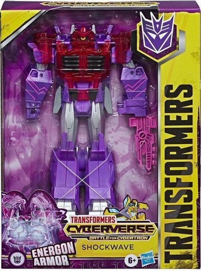 Φιγούρα Transformers Cyberverse Ultimate Class Shockwave 30cm για 6+ Ετών