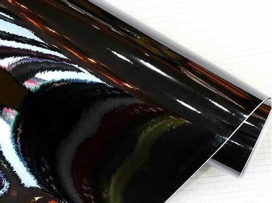 Βινύλιο Glossy New Fashion Candy Roof Film με Προστατευτικό 152x100cm Μαύρο