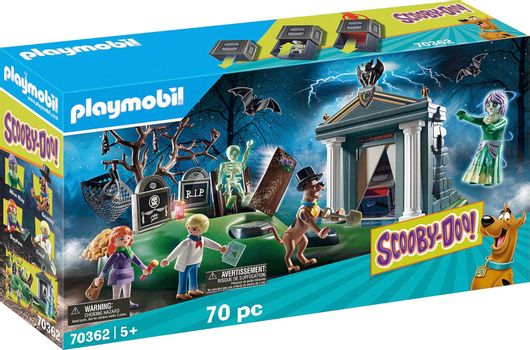 Playmobil Scooby-Doo Adventure in the Cemetery για 5+ Ετών #70362