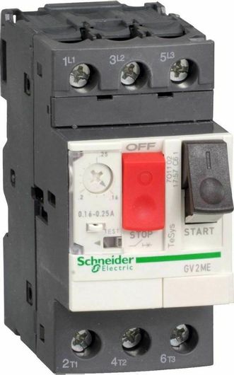 Θερμομαγνητικός Διακόπτης Schneider Electric TeSys GV2 GV2ME08AP