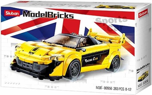 Τουβλάκια Sluban English Super Car για 8+ Ετών 283τμχ