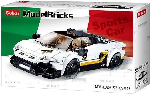 Τουβλάκια Sluban Italian Super Car για 8+ Ετών 276τμχ