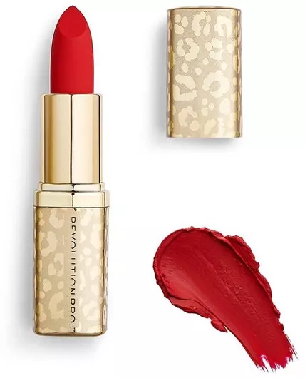 Revolution Beauty New Neutral Satin Matte Κραγιόν Long Lasting Satin Stiletto 3.2gr