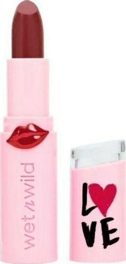 Wet n Wild Valentine's Mega Last High Shine Lip Color Κραγιόν Satin Raining Rubies 3.3gr