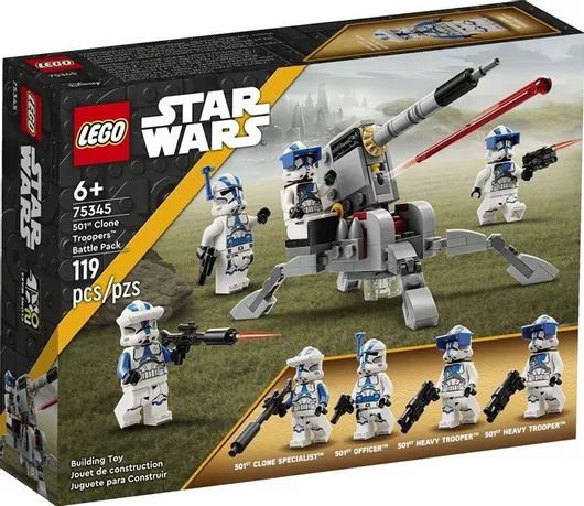 Lego Star Wars 501st Clone Troopers για 6+ Ετών #75345