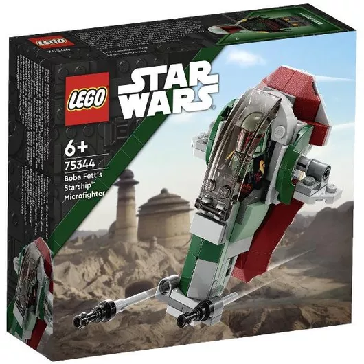 Lego Star Wars Boba Fett's Starship Microfighter για 6+ Ετών #75344