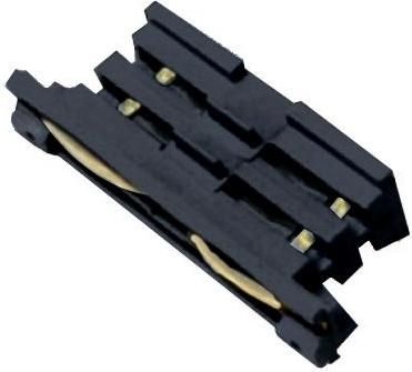 Σύνδεσμος Ράγας Aca Φωτιστικών Μαύρο 