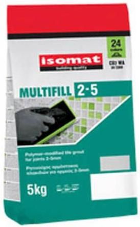 Aρμόστοκος Πλακιδίων Isomat Multifill 2-5 No 06 Μπεζ 5Kg 