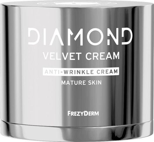Κρέμα Προσώπου Frezyderm Diamond Velvet για Ενυδάτωση, Αντιγήρανση & Σύσφιξη με Υαλουρονικό Οξύ 50ml