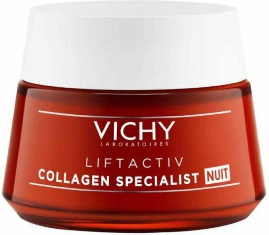 Κρέμα Προσώπου Vichy Liftactiv Collagen Specialist Ημέρας με SPF15 για Αντιγήρανση, Σύσφιξη & Λάμψη με Υαλουρονικό Οξύ & Βιταμίνη C 50ml