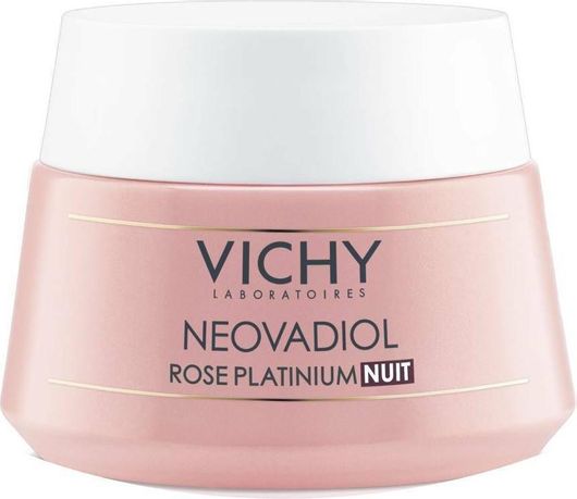 Κρέμα Προσώπου Vichy Neovadiol Rose Platinium Ενυδατική & Αντιγηραντική Νυκτός για Κανονικές/Ξηρές Επιδερμίδες 50ml