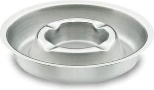 Σταχτοδοχείο Στρογγυλό Inox 14cm