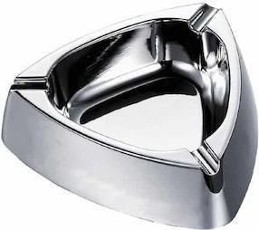 Σταχτοδοχείο Τρίγωνο Inox 13cm