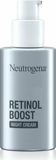 Κρέμα Προσώπου Neutrogena Boost Νυκτός για Ενυδάτωση & Αντιγήρανση με Ρετινόλη & Υαλουρονικό Οξύ 50ml