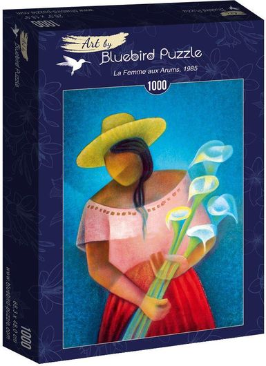 Puzzle Louis Toffoli La Femme Aux Arums 1985 2D 1000 Κομμάτια