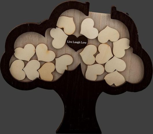 Κάδρο Ευχών Γάμου La Vista Μαύρο