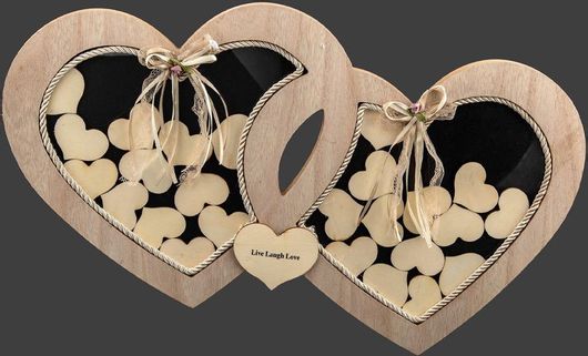 Κάδρο Ευχών Γάμου La Vista Μπεζ 51x30cm