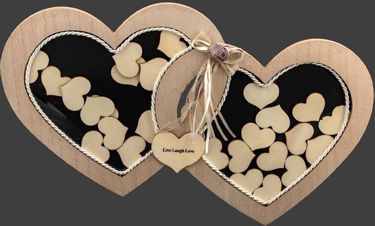 Κάδρο Ευχών Γάμου La Vista Μπεζ 51x30cm