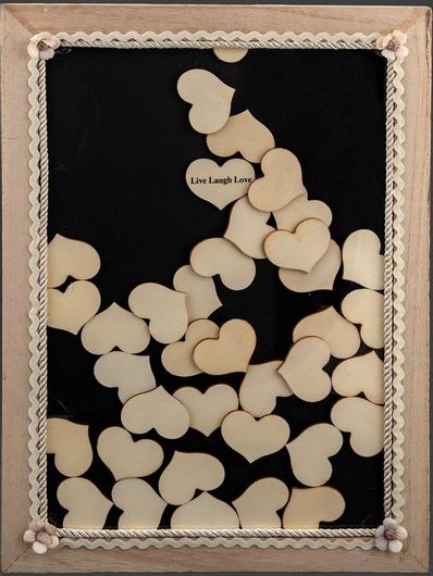 Κάδρο Ευχών Γάμου La Vista Μπεζ