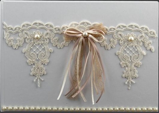 Βιβλίο Ευχών Γάμου La Vista Λευκό 27.5x20.5cm