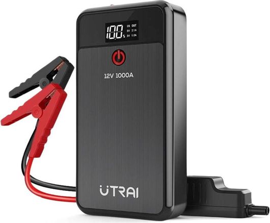 Εκκινητής Μπαταρίας Αυτοκινήτου Utrai Jstar Air Φορητός 12V με Φακό