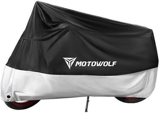 Κουκούλα Μηχανής Motowolf Αδιάβροχη XXXL Μ265xΠ105xΥ125cm