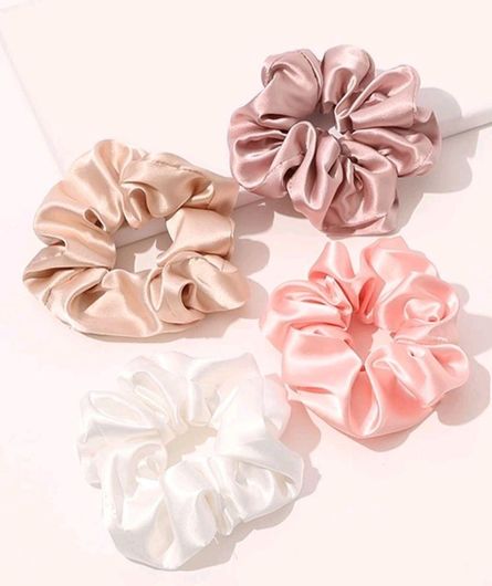 Λαστιχάκια για Μαλλιά Scrunchy 4τμχ