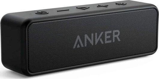 Ηχείο Bluetooth Anker 2 Upgraded Version Αδιάβροχο 12W με Διάρκεια Μπαταρίας έως 24 Ώρες Μαύρο