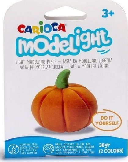 Πηλός Carioca Modelight 42687 Pumpk 30gr Πολύχρωμο