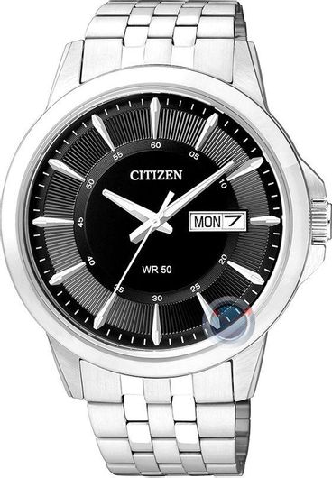 Ανδρικό Ρολόι Citizen BF2011-51E με Μεταλλικό Μπρασελέ Ασημί