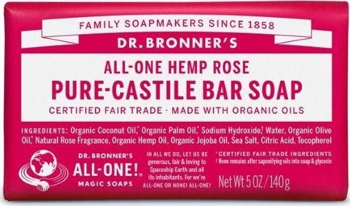 Dr Bronner's Pure-Castile Bar Soap Μπάρα Σαπουνιού 140gr