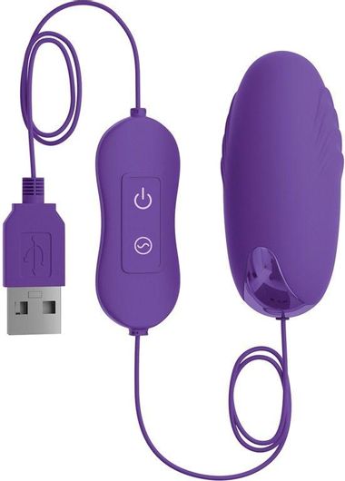 Δονούμενο Αυγό Pipedream Happy Vibrating Bullet Μοβ