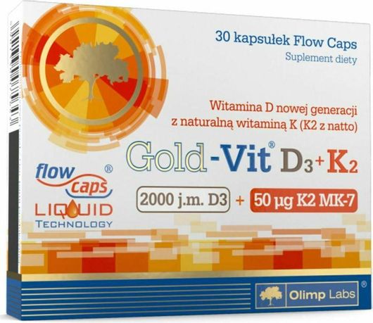 Olimp Sport Nutrition Vit D3 + K2 Βιταμίνη 30 Κάψουλες