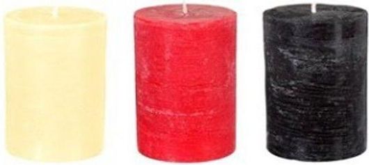 Κερί Mod Premium Κορμός Αρωματικό Rustic 7x10cm Τυχαία Επιλογή Χρώματος