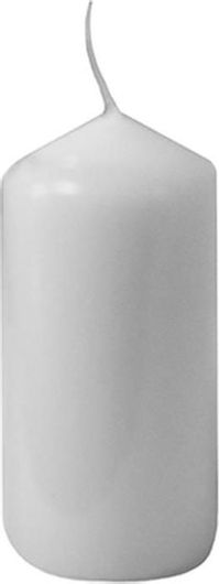 Κερί Mod Premium Κορμός 6x12cm Λευκό