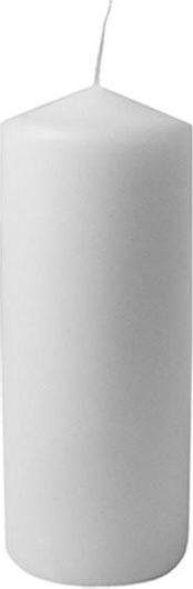 Κερί Mod Premium Κορμός 7x17cm Λευκό