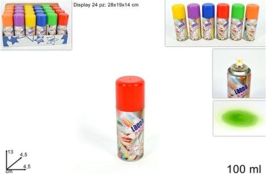 Σπρέι Μαλλιών με Χρώμα Τυχαία Επιλογή Χρώματος