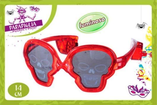 Γυαλιά Νεκροκεφαλή με Φως