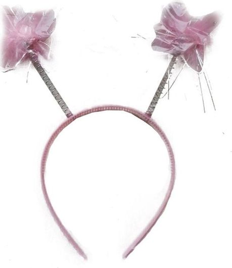 Αποκριάτικη Στέκα Μεταμφίεσης με Ροζ Πεταλούδες