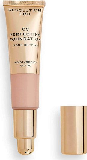 Revolution Beauty CC Cream Perfecting Foundation SPF30 F0.5 26ml