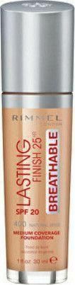 Rimmel Lasting Finish Breathable Foundation SPF20 30ml