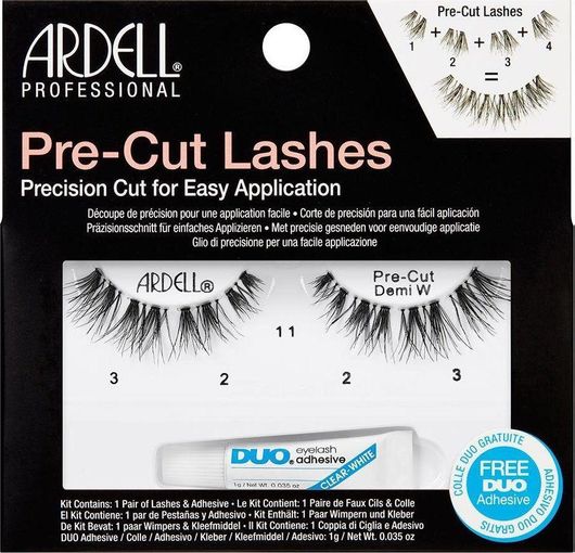 Ardell Pre-Cut Βλεφαρίδες Τουφάκια Demi Wispies Kit