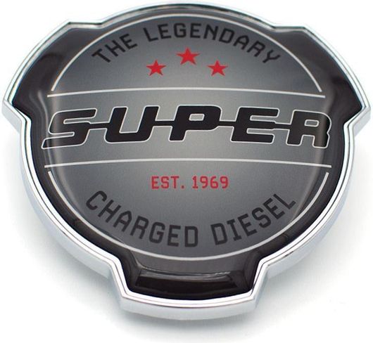 Διακοσμητικό Έμβλημα Μάσκας Scania Super Λευκό