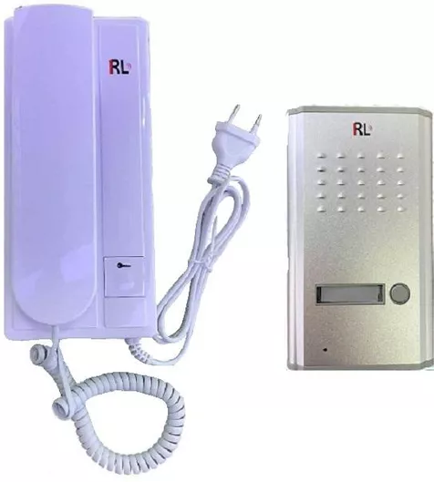 Θυροτηλέφωνο RL-3208A Σετ με Μπουτονιέρα & Ακουστικό 1 Κουδουνιού