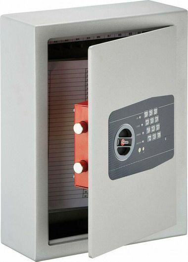 Χρηματοκιβώτιο Thirard 00013214 με Ψηφιακό Κλείδωμα & Κλειδί 39x14x47cm Γκρι