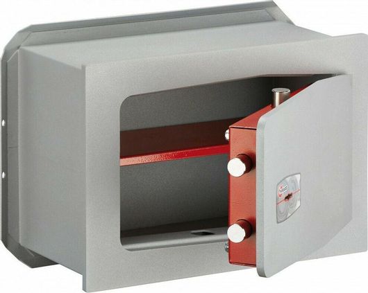Χρηματοκιβώτιο Thirard 00013205 Εντοιχιζόμενο με Κλειδί 39x20x27cm Γκρι